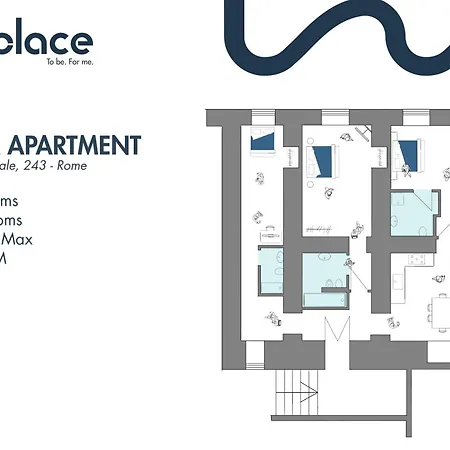 Daplace - Lucia 公寓 *