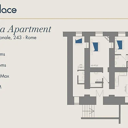 Apartment Daplace - Lucia Rome